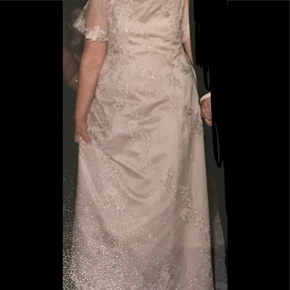 Custom Sequin Gown - image 1